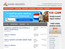 Tablet Screenshot of darbsarzemes.org